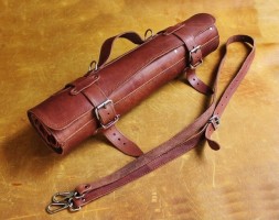 Skórzane pokrowce na noże